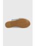 Tommy Hilfiger Чехли DENIM WEDGE FLATFORM в синьо с платформа FW0FW07085 - Pepit.bg