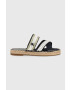 Tommy Hilfiger Чехли GOLDEN WEBBING SANDAL в тъмносиньо FW0FW07096 - Pepit.bg