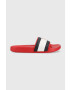 Tommy Hilfiger Чехли RUBBER TH FLAG POOL SLIDE в червено FM0FM04263 - Pepit.bg