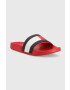Tommy Hilfiger Чехли RUBBER TH FLAG POOL SLIDE в червено FM0FM04263 - Pepit.bg