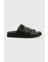 Tommy Hilfiger Чехли TH CLEATED LEATHER SANDAL в черно FM0FM04458 - Pepit.bg