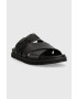 Tommy Hilfiger Чехли TH CLEATED LEATHER SANDAL в черно FM0FM04458 - Pepit.bg