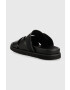 Tommy Hilfiger Чехли TH CLEATED LEATHER SANDAL в черно FM0FM04458 - Pepit.bg