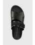 Tommy Hilfiger Чехли TH CLEATED LEATHER SANDAL в черно FM0FM04458 - Pepit.bg