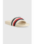 Tommy Hilfiger Чехли TOMMY ESSENTIAL POOL SLIDE в бяло FW0FW07151 - Pepit.bg