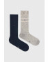 Tommy Hilfiger Чорапи (2 броя) в тъмносиньо - Pepit.bg