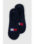 Tommy Hilfiger Чорапи (2 броя) в тъмносиньо - Pepit.bg