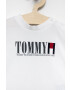 Tommy Hilfiger Детска памучна тениска - Pepit.bg