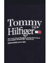 Tommy Hilfiger Детска памучна тениска в черно - Pepit.bg