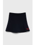 Tommy Hilfiger Детска пола в тъмносиньо къс модел разкроен модел - Pepit.bg