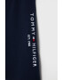 Tommy Hilfiger Детска пола в тъмносиньо къс модел разкроен модел - Pepit.bg