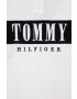 Tommy Hilfiger Детска тениска с яка в бяло с апликация - Pepit.bg