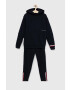 Tommy Hilfiger Детски анцуг в тъмносиньо - Pepit.bg
