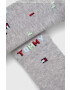 Tommy Hilfiger Детски чорапи (2 броя) в сиво - Pepit.bg