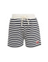 Tommy Hilfiger Детски къси панталони в тъмносиньо с десен - Pepit.bg