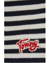 Tommy Hilfiger Детски къси панталони в тъмносиньо с десен - Pepit.bg
