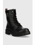 Tommy Hilfiger Детски кубинки в черно - Pepit.bg