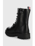Tommy Hilfiger Детски кубинки в черно - Pepit.bg