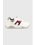 Tommy Hilfiger Детски маратонки в бяло - Pepit.bg