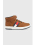 Tommy Hilfiger Детски маратонки в кафяво - Pepit.bg