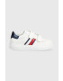 Tommy Hilfiger Детски маратонки в бяло - Pepit.bg