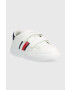 Tommy Hilfiger Детски маратонки в бяло - Pepit.bg