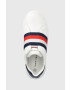 Tommy Hilfiger Детски маратонки в бяло - Pepit.bg
