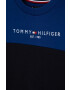 Tommy Hilfiger Детски памучен анцуг в тъмносиньо - Pepit.bg