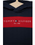 Tommy Hilfiger Детски памучен комплект в тъмносиньо - Pepit.bg