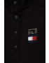Tommy Hilfiger Детски памучен суичър в черно с изчистен дизайн - Pepit.bg