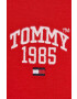 Tommy Hilfiger Детски суичър в червено с апликация - Pepit.bg