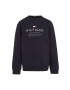 Tommy Hilfiger Детски суичър в тъмносиньо с принт - Pepit.bg