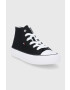 Tommy Hilfiger Детски високи кецове в черно - Pepit.bg