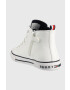 Tommy Hilfiger Детски високи кецове в бяло - Pepit.bg