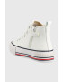 Tommy Hilfiger Детски високи кецове в бяло - Pepit.bg