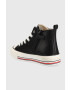 Tommy Hilfiger Детски високи кецове в черно - Pepit.bg