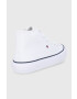 Tommy Hilfiger Детски високи кецове в бяло - Pepit.bg