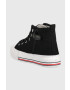 Tommy Hilfiger Детски високи кецове в черно - Pepit.bg