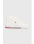 Tommy Hilfiger Детски високи кецове в бяло - Pepit.bg