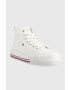 Tommy Hilfiger Детски високи кецове в бяло - Pepit.bg