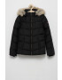 Tommy Hilfiger Детско пухено яке в черно - Pepit.bg