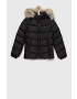 Tommy Hilfiger Детско пухено яке в черно - Pepit.bg