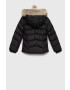 Tommy Hilfiger Детско пухено яке в черно - Pepit.bg