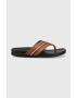 Tommy Hilfiger Джапанки HILFIGER LEATHER TOE POST SANDAL в кафяво FM0FM04460 - Pepit.bg