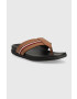 Tommy Hilfiger Джапанки HILFIGER LEATHER TOE POST SANDAL в кафяво FM0FM04460 - Pepit.bg