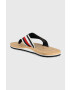 Tommy Hilfiger Джапанки HILFIHER CORK BEACH SANDAL в тъмносиньо FM0FM04475 - Pepit.bg