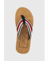 Tommy Hilfiger Джапанки HILFIHER CORK BEACH SANDAL в тъмносиньо FM0FM04475 - Pepit.bg