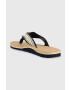 Tommy Hilfiger Джапанки TH CORK SANDAL в тъмносиньо с равна подметка FW0FW07145 - Pepit.bg