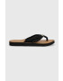 Tommy Hilfiger Джапанки TH ELEVATED BEACH SANDAL в черно с равна подметка FW0FW06985 - Pepit.bg