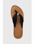 Tommy Hilfiger Джапанки TH ELEVATED BEACH SANDAL в черно с равна подметка FW0FW06985 - Pepit.bg